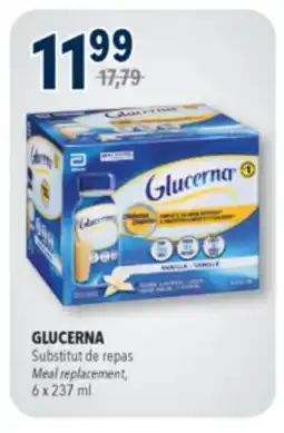 Familiprix GLUCERNA, Meal replacement, 6 x 237 ml offer