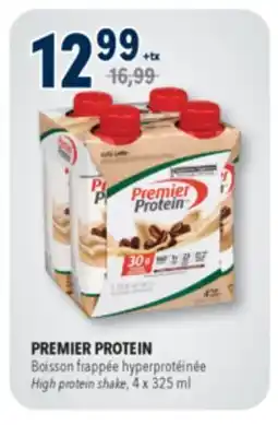 Familiprix PREMIER PROTEIN High protein shake, 4x 325ml offer