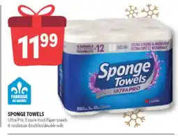 Familiprix SPONGE TOWELS, Ultra Paper towels, 6 double rolls offer