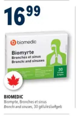 Familiprix BIOMEDIC, Bronchi and sinuses, 30 softgels offer