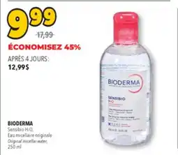 Familiprix BIODERMA, Sensibio H2O, Original micellar water, 250 ml offer