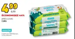 Familiprix ESSENTIEL, Baby wipes, 3 x 64 units offer