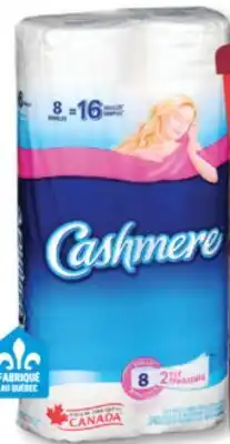 Familiprix CASHMERE, Bathroom tissue, 8 double rolls or ESSENTIEL, Tissues, 6 packs offer