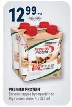 Familiprix PREMIER PROTEIN, High protein shake, 4 x 325 ml offer