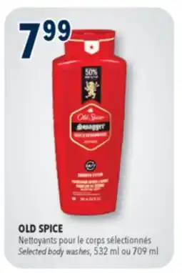 Familiprix OLD SPICE Selected body washes, 532ml ou 709ml offer