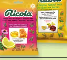 Proxim RICOLA Selected lozenges offer