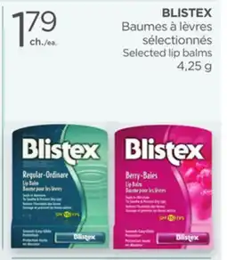 Proxim BLISTEX Selected lip balms offer