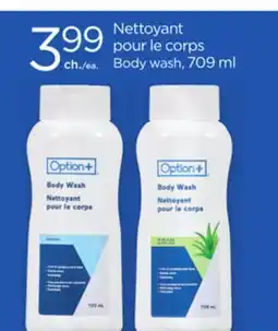 Proxim OPTION+ Body wash offer