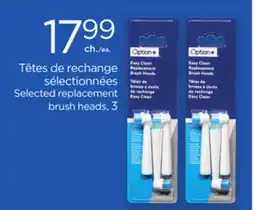 Proxim OPTION+ Selected replacement brush heads offer