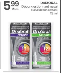 Proxim DRIXORAL Nasal decongestant offer