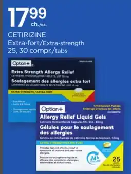 Proxim OPTION CETIRIZINE offer
