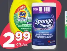 Proxim SPONGE TOWELS, TIDE offer