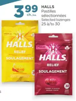 Proxim HALLS Selected lozenges offer