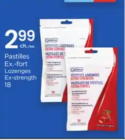 Proxim OPTION+ Lozenges Ex-strength offer