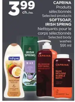 Proxim CAPRINA, SOFTSOAP, IRISH SPRING offer