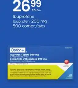 Proxim OPTION+ Ibuprofen 200 mg offer