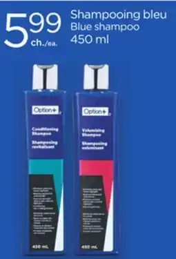Proxim Option+ Blue shampoo offer