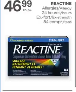Proxim REACTINE Allergy offer