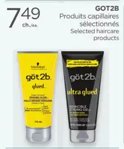 Proxim GOT2B Selected haircare products offer