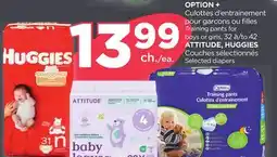 Proxim OPTION +, ATTITUDE, HUGGIES offer