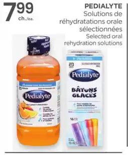 Proxim PEDIALYTE Selected oral rehydration solutions offer