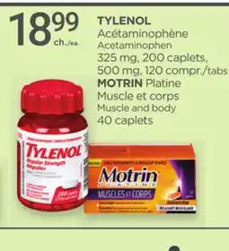 Proxim TYLENOL, MOTRIN offer