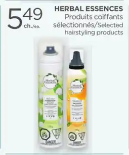 Proxim HERBAL ESSENCES Selected hairstyling products offer
