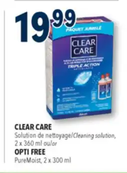 Familiprix CLEAR CARE, Cleaning solution, 2 x 360 ml offer