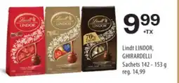 Brunet Lindt LINDOR, GHIRARDELLI Sachets offer