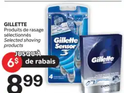 Brunet GILLETTE Produits de rasage sélectionnés offer
