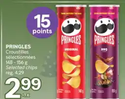Brunet PRINGLES Croustilles sélectionnées offer