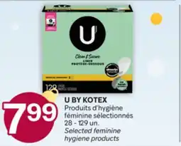 Brunet U BY KOTEX Produits d'hygiène féminine sélectionnés offer