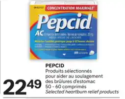 Brunet PEPCID Produits sélectionnés pour aider au soulagement des brûlures d'estomac offer