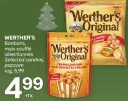 Brunet WERTHER'S Bonbons, maïs soufflé sélectionnés offer