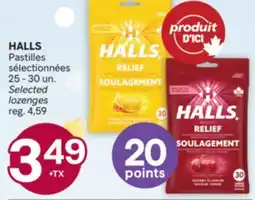 Brunet HALLS Pastilles sélectionnées offer