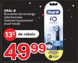Brunet ORAL-B Brossettes de rechange sélectionnées offer