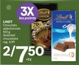Brunet LINDT Chocolats sélectionnés offer