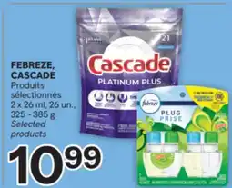 Brunet FEBREZE, CASCADE Produits sélectionnés offer