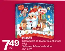 Brunet KINDER Calendriers de l'Avent sélectionnés offer