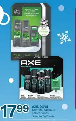 Brunet AXE, DOVE Coffrets-cadeaux sélectionnés offer