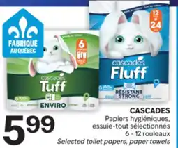 Brunet CASCADES Papiers hygiéniques, essuie-tout sélectionnés offer