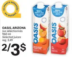 Brunet OASIS, ARIZONA Jus sélectionnés offer