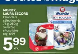 Brunet MORITZ, LAURA SECORD Chocolats sélectionnésnnés offer