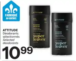 Brunet ATTITUDE Déodorants offer