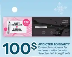 Brunet ADDICTED TO BEAUTY Ensembles-cadeaux fer à cheveux sélectionnés offer