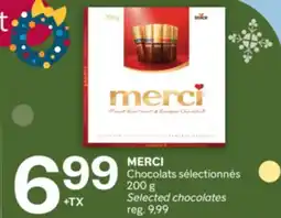 Brunet MERCI Chocolats sélectionnés offer