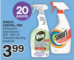 Brunet SHOUT, LESTOIL, VIM Nettoyants sélectionnés offer
