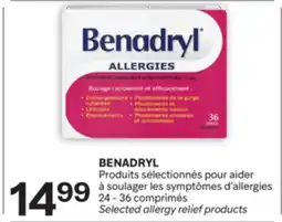 Brunet BENADRYL Produits sélectionnés pour aider à soulager les symptômes d'allergies offer