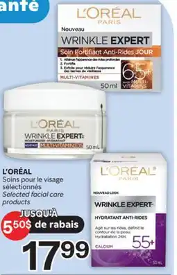Brunet L'ORÉAL Soins pour le visage sélectionnés offer