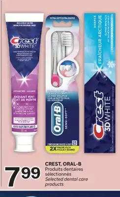 Brunet CREST, ORAL-B Produits dentaires sélectionnés offer